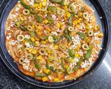 ચીઝ ક્રસ્ટ પીઝા (Cheese Crust Pizza Recipe in Gujarati) રેસીપી સ્ટેપ4ફોટો