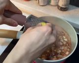 A picture of step 4 of Currywurst | German street food.