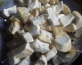 Foto langkah ke 3 dari resep Bubur Bayam Kuah Tahu.