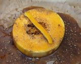 Foto del paso 3 de la receta Rodaja de Calabaza Asada al Perfume de Canela y Vermut Rojo con Notas Cítricas