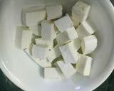 A picture of step 1 of Matar Paneer Malai (No Onion No Garlic).