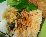 Foto langkah ke 6 dari resep Nasi Bakar Ayam Kemangi sederhana.