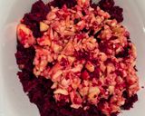 Aszalt áfonyás cékla saláta (vegán) recept fázis 2 fotója