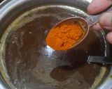 A picture of step 3 of Imli ki khatti meethi chutney.