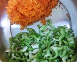 ক্যাপ্সিকাম,গাজর প্যানকেক (capsicum gajor pancake recipe in bengali) রেসিপির ধাপ 1 ছবি