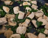 Chicken Alfredo with Grilled Apples