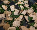 A picture of step 1 of Chicken Alfredo with Grilled Apples.