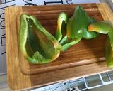 Une image de l'étape 6 de Sauté de veau aux poivrons verts et bouillon de cèpes.