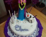 Foto del paso 13 de la receta: Tortas de frozen para cumpleaños gemelas