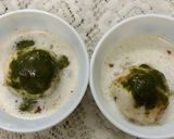 A picture of step 3 of Bread Dahi Vada.