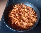 Foto del paso 6 de la receta 323. Tagliatelle con chorizo