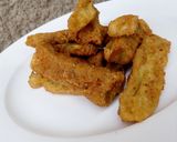 A picture of step 9 of Crunchy Egg fingers.