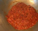 A picture of step 6 of Egg Hara Masala.