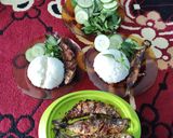 Foto langkah ke 4 dari resep Ikan panggang pindang nasi uduk.