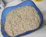 A picture of step 2 of No-Knead bread.