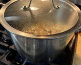 A picture of step 9 of My husband’s favorite Chicken Jook 닭죽.