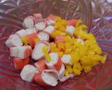 Foto del paso 3 de la receta: Ceviche con palitos de cangrejo (kanikama)