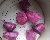 Foto langkah ke 4 dari resep Bolu kukus ubi ungu anti FRUSTASI.