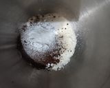 Foto langkah ke 1 dari resep Muffin Coklat Pisang Almond.