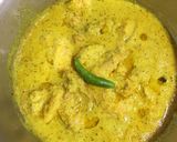 A picture of step 5 of Steamed Mustard Prawns.