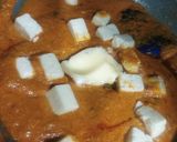 A picture of step 6 of Shahi paneer.