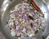 A picture of step 8 of Hara Chana sabji.