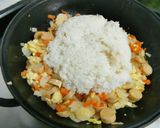 Foto langkah ke 4 dari resep 53. Nasi Panggang Keju.