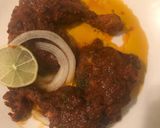 A picture of step 6 of Chicken curry.