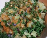 A picture of step 4 of Sweet Potato Salad.