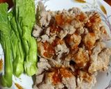 รูปขั้นตอนการทำที่ 4 ของ หมูมะนาว