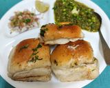 A picture of step 7 of Green Paubhaji / Seasonal Hariyali Pau Bhaji.