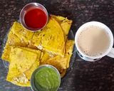 स्टफ्ड बेसन चीला (Stuffed besan cheela recipe in hindi) रेसिपी चरण 4 फोटो
