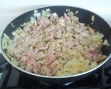 Foto del paso 5 de la receta: Carne picada, puré de patatas y huevo duro, al horno