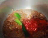 A picture of step 3 of Masala chanay.