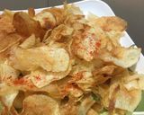 A picture of step 4 of Potato chips.