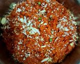 A picture of step 4 of Mawa Malai Gajar Halwa.