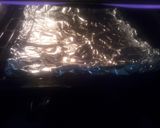 A picture of step 1 of Double baked potatoes.
