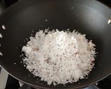 A picture of step 3 of Coconut jaggery laddu.