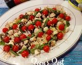 A picture of step 4 of Caprese Salad Bites.