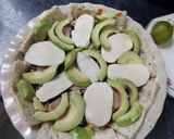 A picture of step 3 of Purple Eggplant with Mushrooms and Avocado.