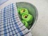Roti Sobek Pandan isi Pisang Sederhana