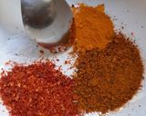 A picture of step 2 of Raw papaya pickle.