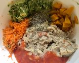 A picture of step 3 of Quick & healthy meat muffins.