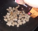 Csirkés-spenótos spagetti recept fázis 2 fotója