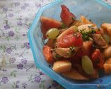 A picture of step 4 of Mix fruits salad.