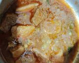 A picture of step 8 of Sindhi suran (Elephant Yam).