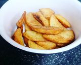 Foto del paso 4 de la receta: Patatas Deluxe Fritas |Patatas Gajo Horneadas
