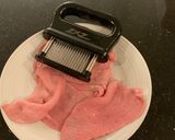 A picture of step 1 of Veal with Mushroom Sauce.