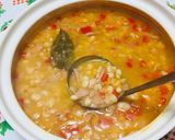 Foto del paso 3 de la receta: Guisado de Frijol Panamito con tocino y vegetales!
