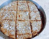 A picture of step 4 of Healthy tasty Til gud peanut dry fruits Burfi.